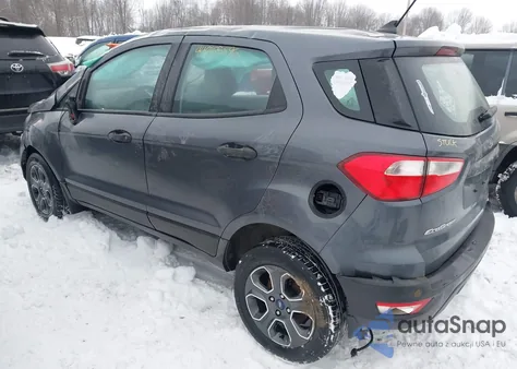 2021 Ford Ecosport S z USA, uszkodzony, nr VIN MAJ6S3FL3MC455555